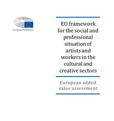 European Parliamentary Research Service (2023). EU framework for the social and professional situation of artists and workers in the cultural and creative sectors: European added value assessment. European Parliament, Brussels.